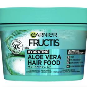 Hydratační maska pro normální a suché vlasy, Fructis Aloe Vera Hair Food, Garnier, 158 Kč