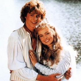 Radek Valenta a Andrea Černá v pohádce Princezna ze mlejna.