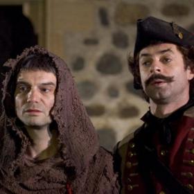 Ivan Trojan a Jiří Dvořák v pohádce Anděl Páně.