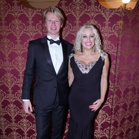 Tereza Mátlová s partnerem Mirkem Dvořákem ve společnosti. 