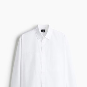 Pánská bavlněná bílá košile, H&M, 839 Kč