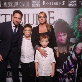 Martin Písařík se svou partnerkou Michaelou a dvěma syny, starším Patrikem a mladším Markem.