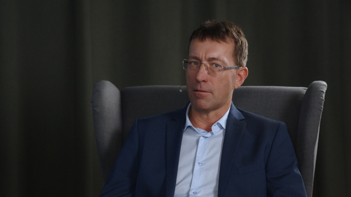 Novinář Jiří Hynek.