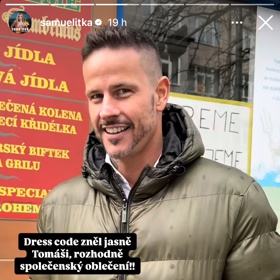 Kristina Hrbková se Tomášovi strašně vysmála.