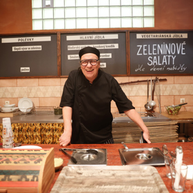 Vysmátý Richard Genzer.