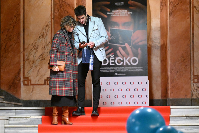 Patrik Děrgel s manželkou Markétou.