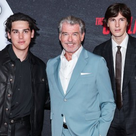 Pierce Brosnan je tátou celkem pěti dětí. Vizuálně se mu obzvlášť povedli nejmladší synové Paris (vlevo) a Dylan (vpravo).