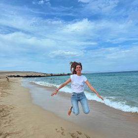 Jana Bernášková si ale dovolenou užila.