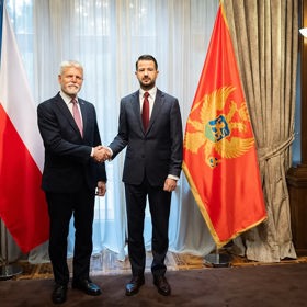 Petr Pavel se setkal s Jakovem Milatovićem.