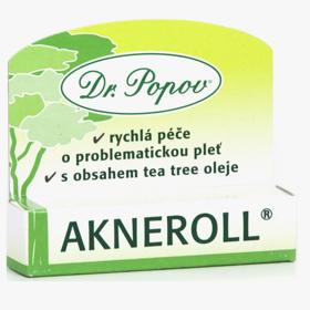 Lokální péče proti nedokonalostem pleti s obsahem tea tree oil, Akneroll, Dr.Popov, 109 Kč