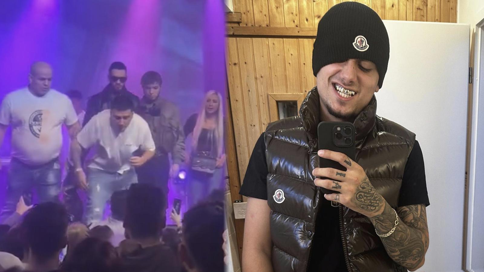 Rapper Hard Rico brutálně napadl při koncertu fanouška: Rána pěstí i ...