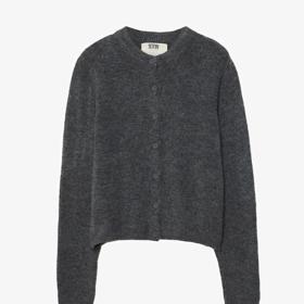 Mohérový svetřík na knoflíčky, Stradivarius, 899 Kč