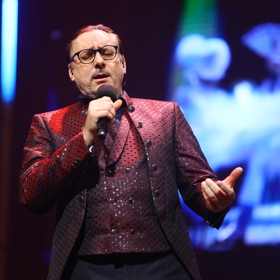 Marian Vojtko byl jedním z hostů, kteří vystoupili na narozeninovém koncertu Zdeňka Bartáka.