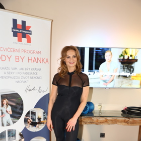 Hana Kynychová pokřtila nový cvičební program pro ženy 50+.