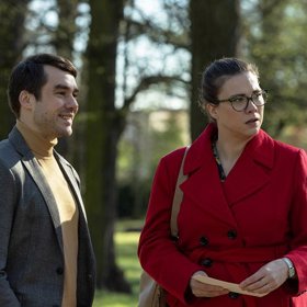 Eva Hacurová a Patrik Děrgel v seriálu Děcko.