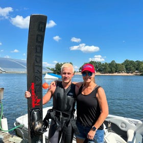 Monika Marešová Jakuba velmi podporuje.