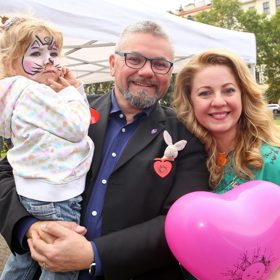 Josef Melen s rodinkou.