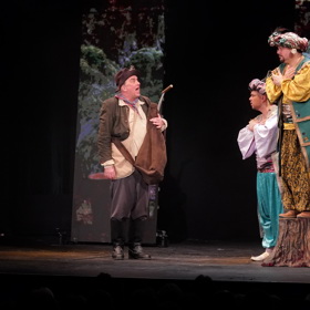 Vojtěch Flígr v roli Belího. 