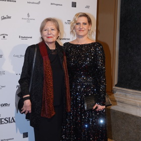 Hana Třeštíková se svou mámou Helenou tradičně navštěvuje předávání cen Český lev.
