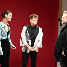 Anna Dvořáková natáčela klip s Honzou a Jindřichem Žampou.