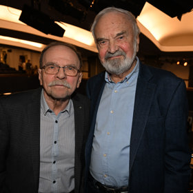 Duo Zdeněk Svěrák a Jaroslav Uhlíř.