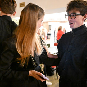 Jana Bernášková dorazila na premiéru filmu Tichá pošta.