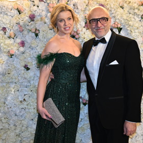 Vendula Wronka Fialová se svým manželem Leškem Wronkou.