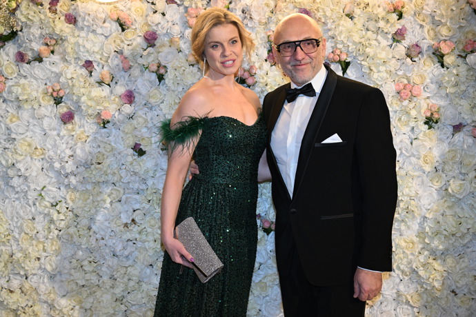 Vendula Wronka Fialová se svým manželem Leškem Wronkou.