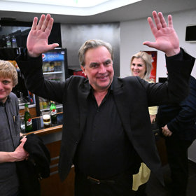 Tomáš Matonoha ve svém živlu.