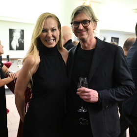 Jiří Strach vedle manželky Magdy.