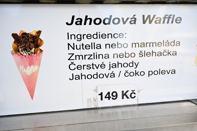 Ceny za občerstvení.