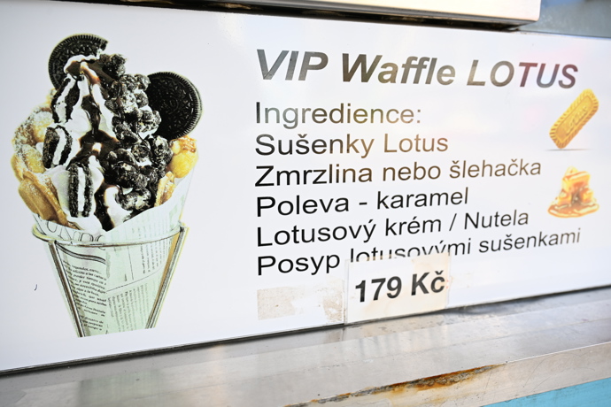 Ceny za občerstvení.