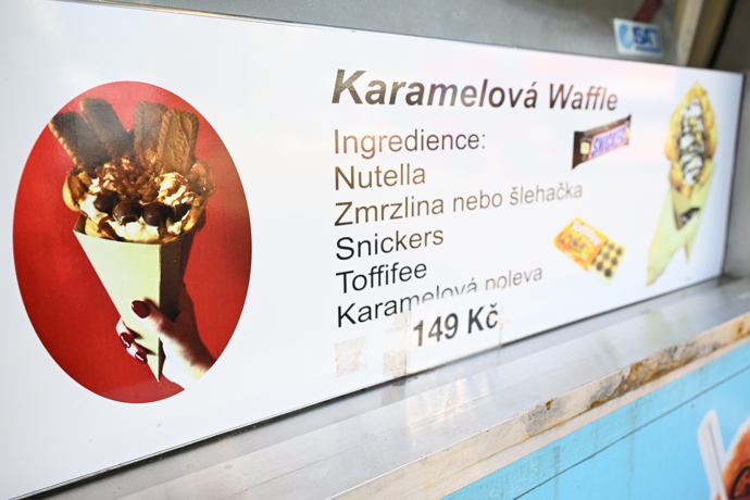 Ceny za občerstvení.
