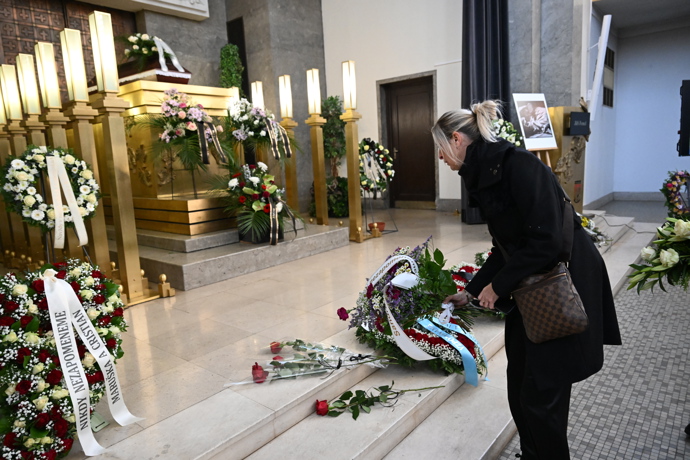 Pohřeb Jiřího Fencla.