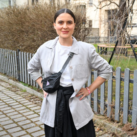 Eva Podzimková na tiskovce Prima+.