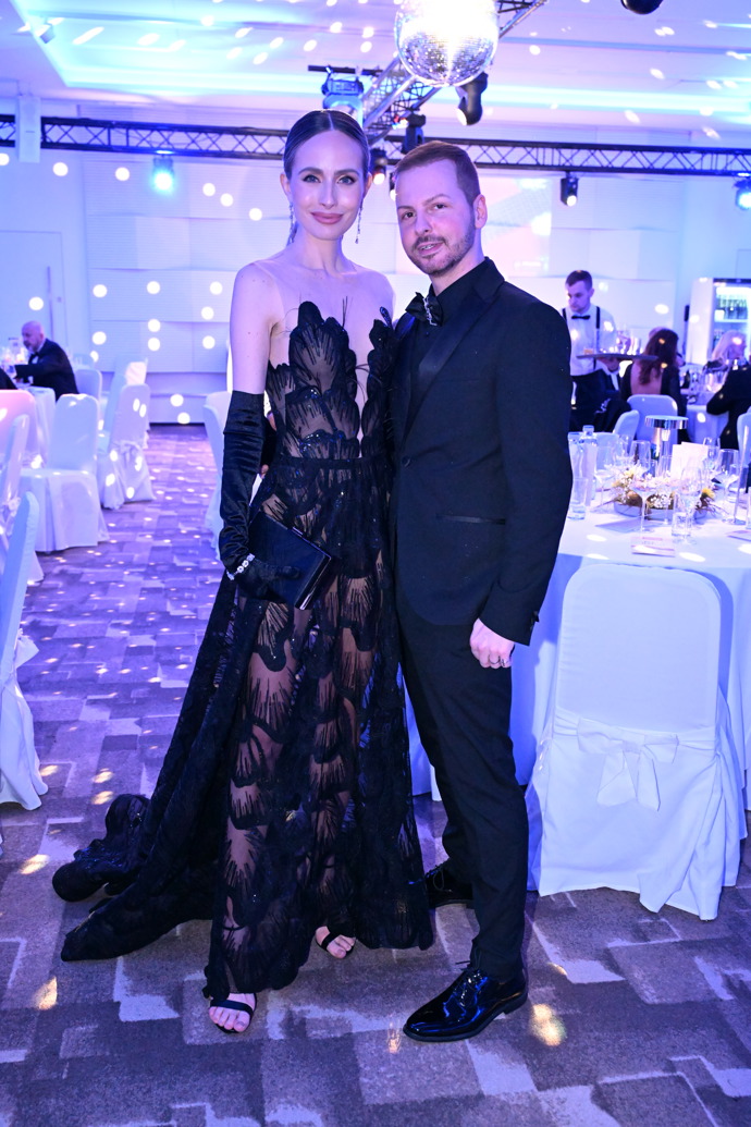 Modelka Alena Prešnajderová vypadala božsky.