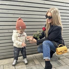 Dominika Myslivcová se synem.