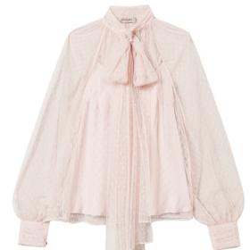 Nabíraná halenka s dlouhou vázačkou, Twinset, 4 990 Kč