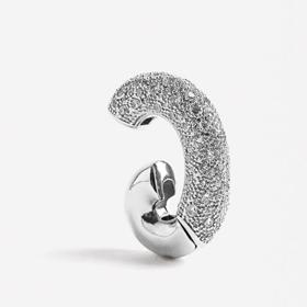 Strukturovaná nasazovací single náušnice, Parfois, 229 Kč