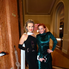 Herečky Míša Mauerová a Michaela Badinková.