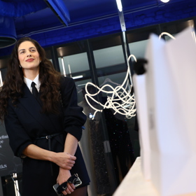 Aneta Vignerová na akci Medik8.