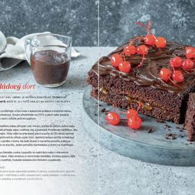 V publikaci Líná pekařka najdete recept na fantastický čokoládový dort...