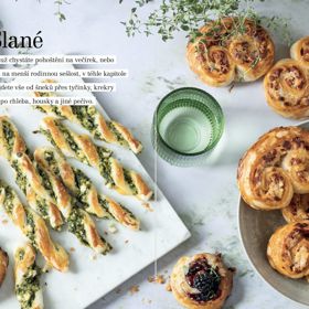 Samostatnou sekci Líné pekařky tvoří slané pečení.