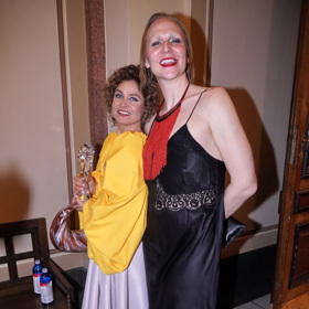 Daniela Špinar hýřila dobrou náladou, v ženském těle se cítí báječně.