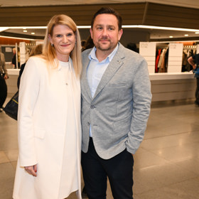 Kuchař Jan Punčochář vyvedl svou půvabnou ženu. 