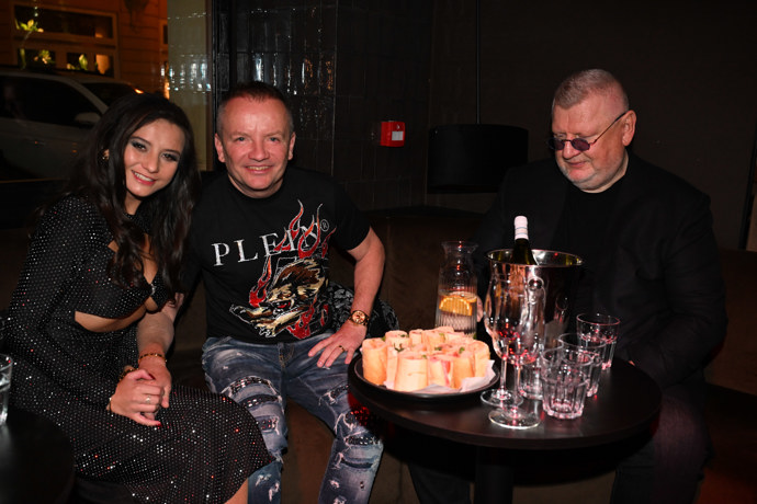 Ivo Ritting (vpravo) na večírku muzikálu Děti ráje 2.