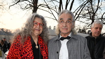 FOTO: Oldřich Kaiser a Dagmar Vokatá byli v obležení fanoušků.