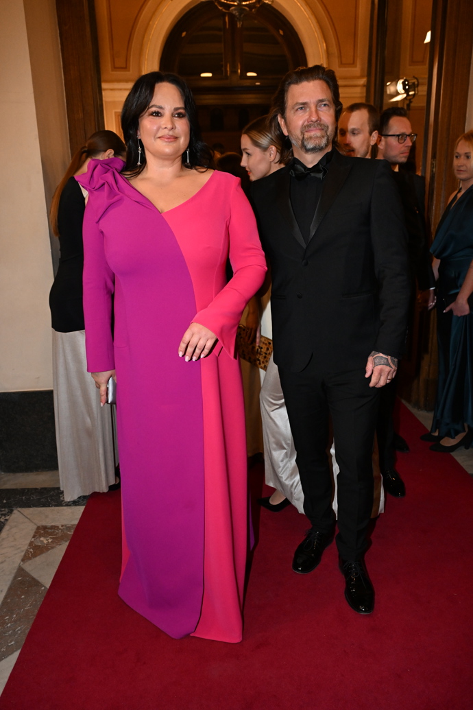 Jitka Čvančarová a Petr Čadek na Lvech. 