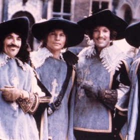 Richard Chamberlain ve filmu Tři mušketýři.