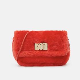 Hebká kožešinová kabelka, Furla, 3 990 Kč